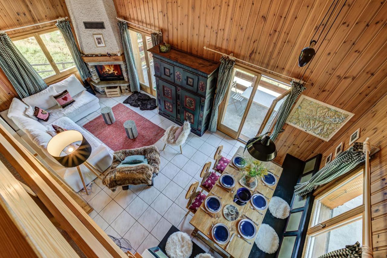 Chalet L'Ange La Tzoumaz Εξωτερικό φωτογραφία