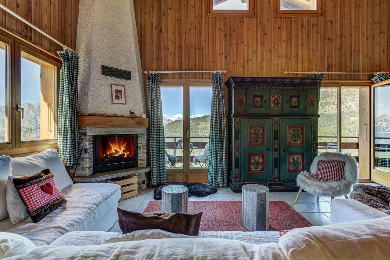 Chalet L'Ange La Tzoumaz Εξωτερικό φωτογραφία