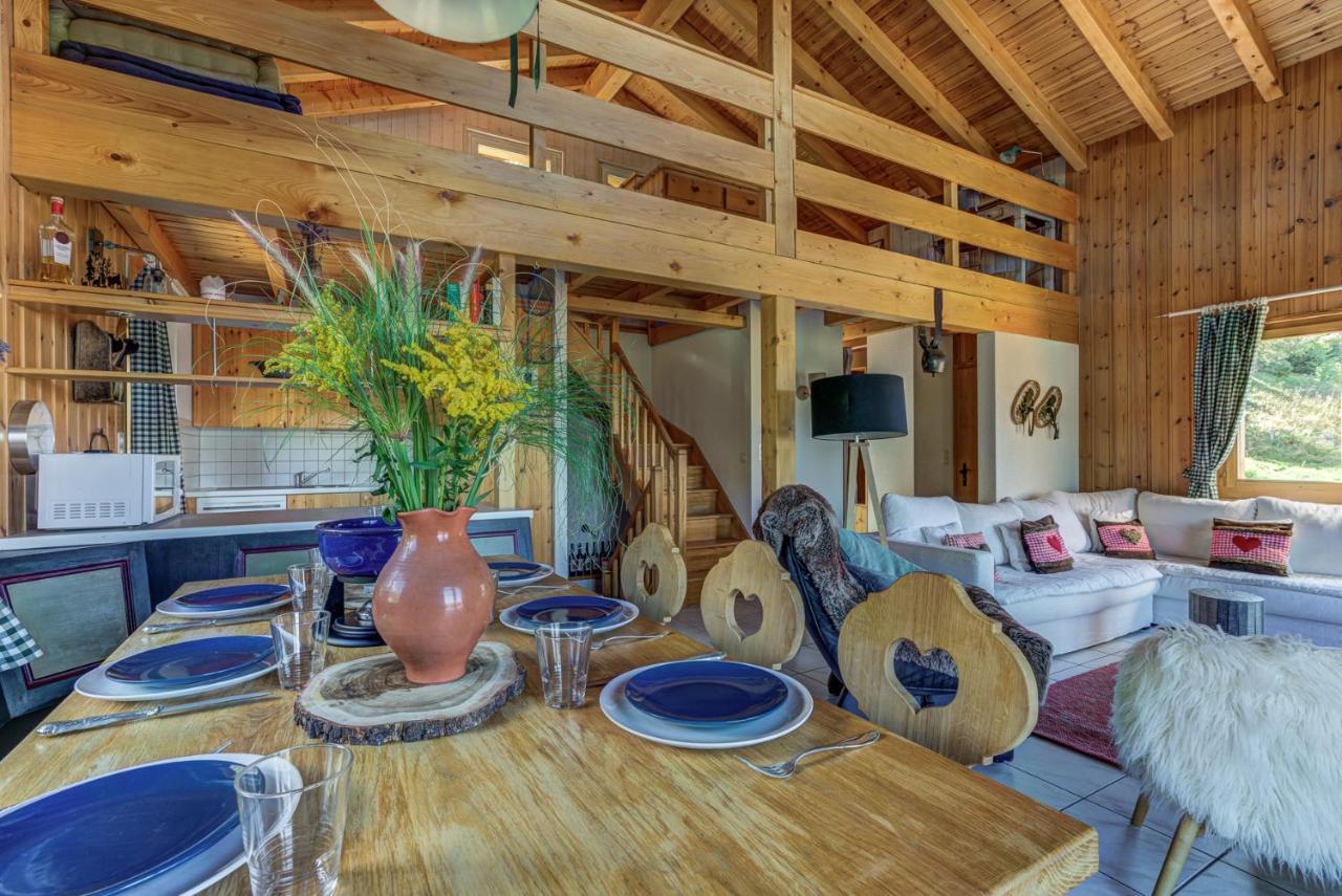 Chalet L'Ange La Tzoumaz Εξωτερικό φωτογραφία